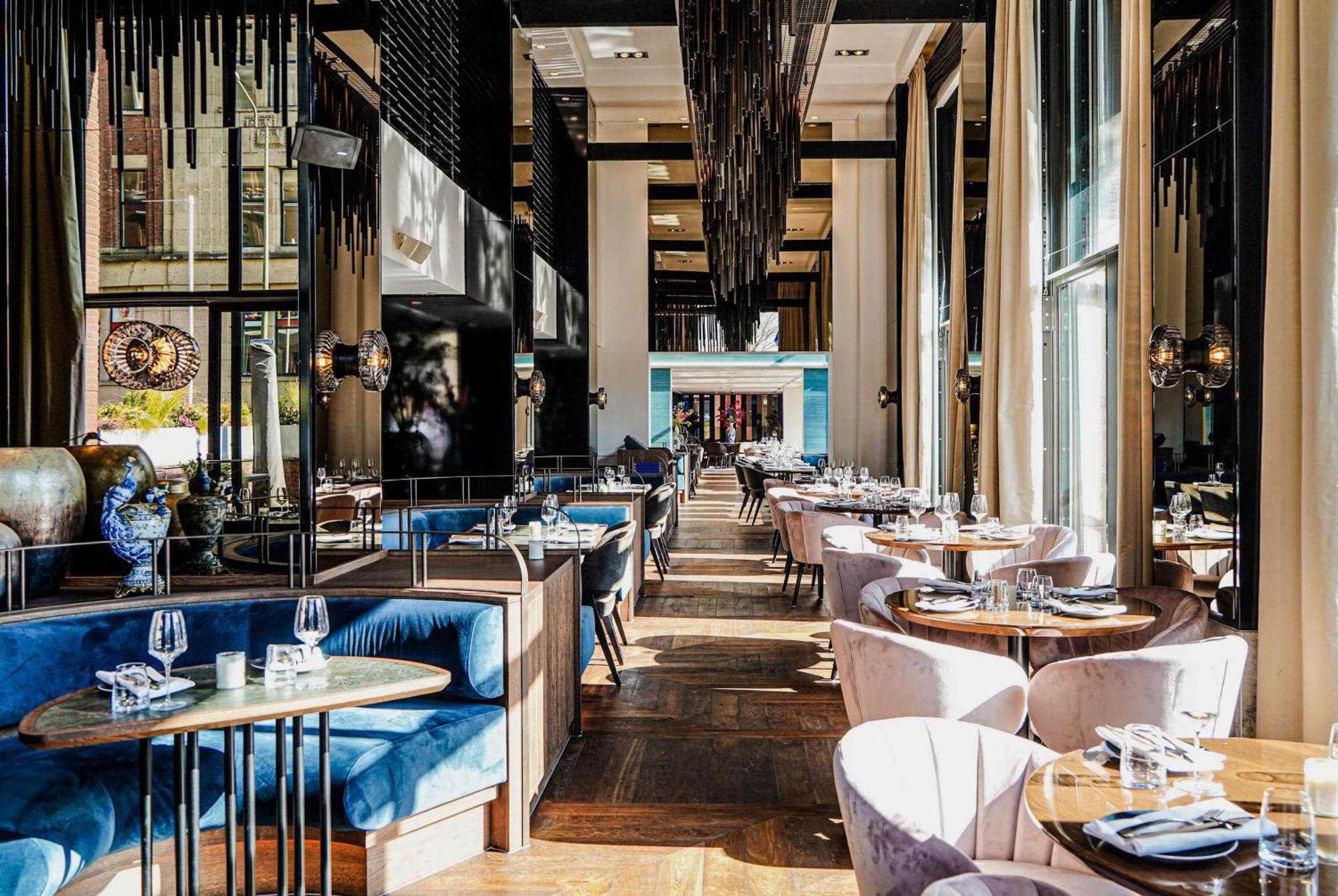 Hilton The Hague Haia Exterior foto The interior of the restaurant