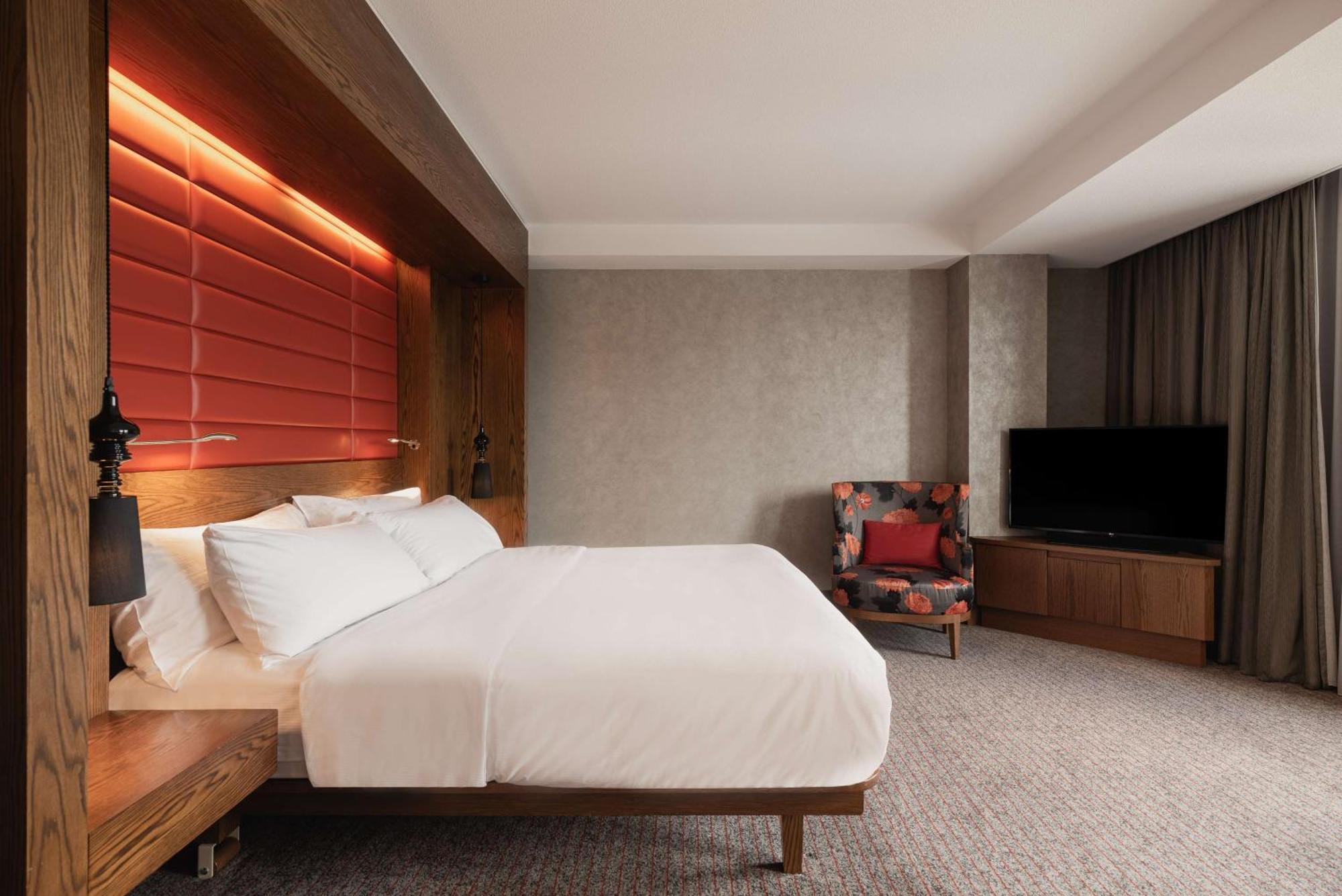 Hilton The Hague Haia Exterior foto A bedroom at the hotel